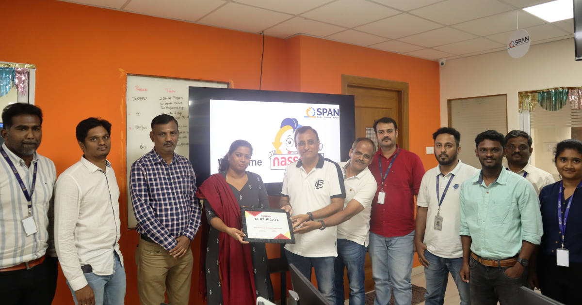 SPAN TECHNOLOGY Takes a Giant Leap with NASSCOM Membership!