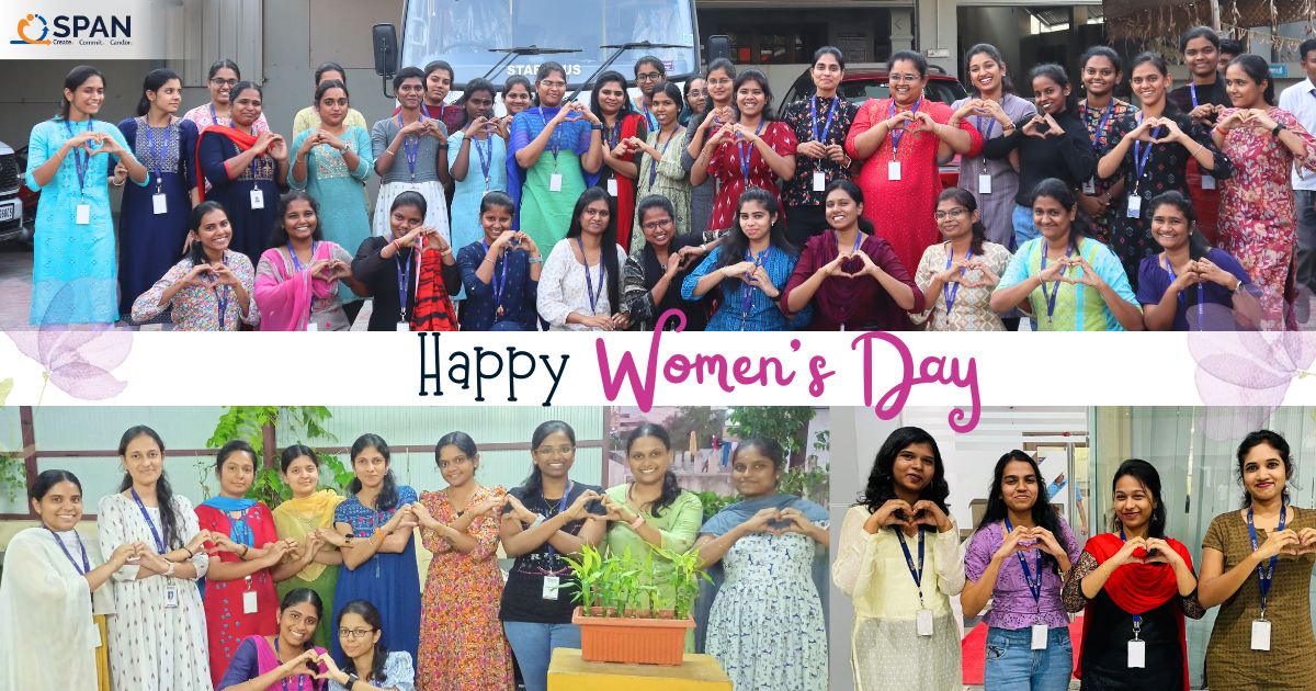 A glimpse of Women’s day at SPAN