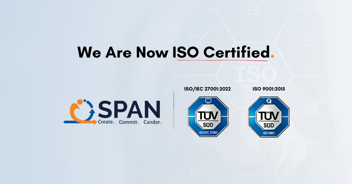 Raising the bar: SPAN’s now ISO-certified!